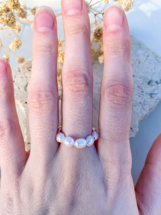 Freshwater Pearl Stretch Ring