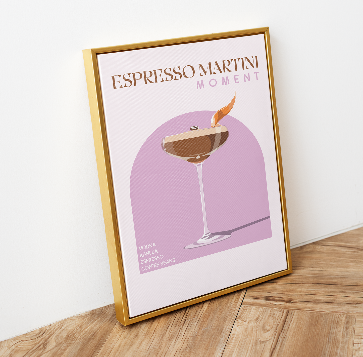 Espresso Martini Cocktail Print | Unframed