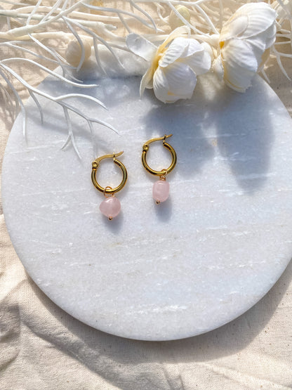 Natural Stone Hoops