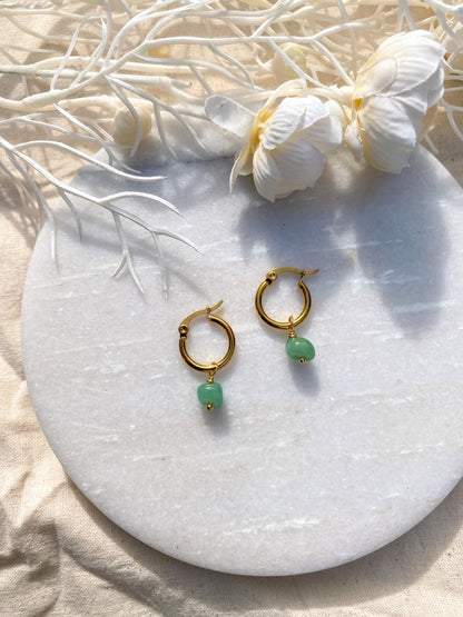 Natural Stone Hoops