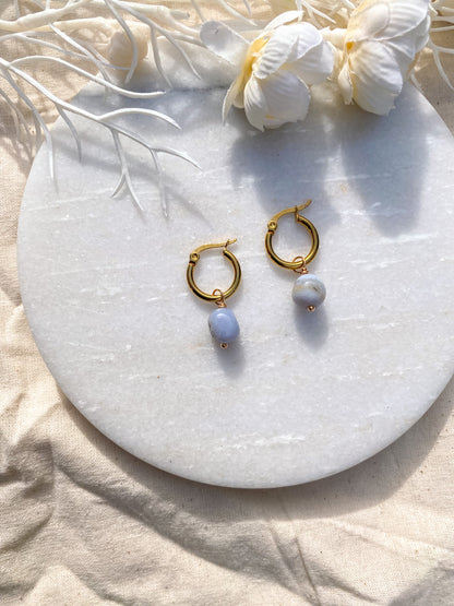 Natural Stone Hoops