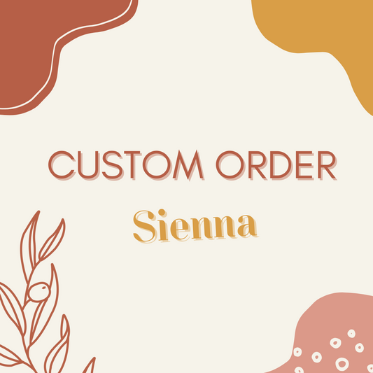 CUSTOM RESERVED LISTING FOR SIENNA