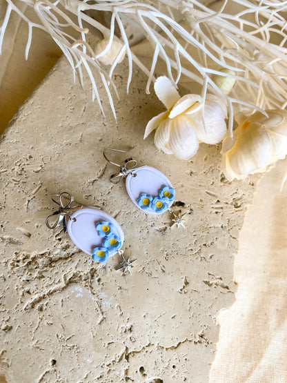 Cinderella Clay Earrings