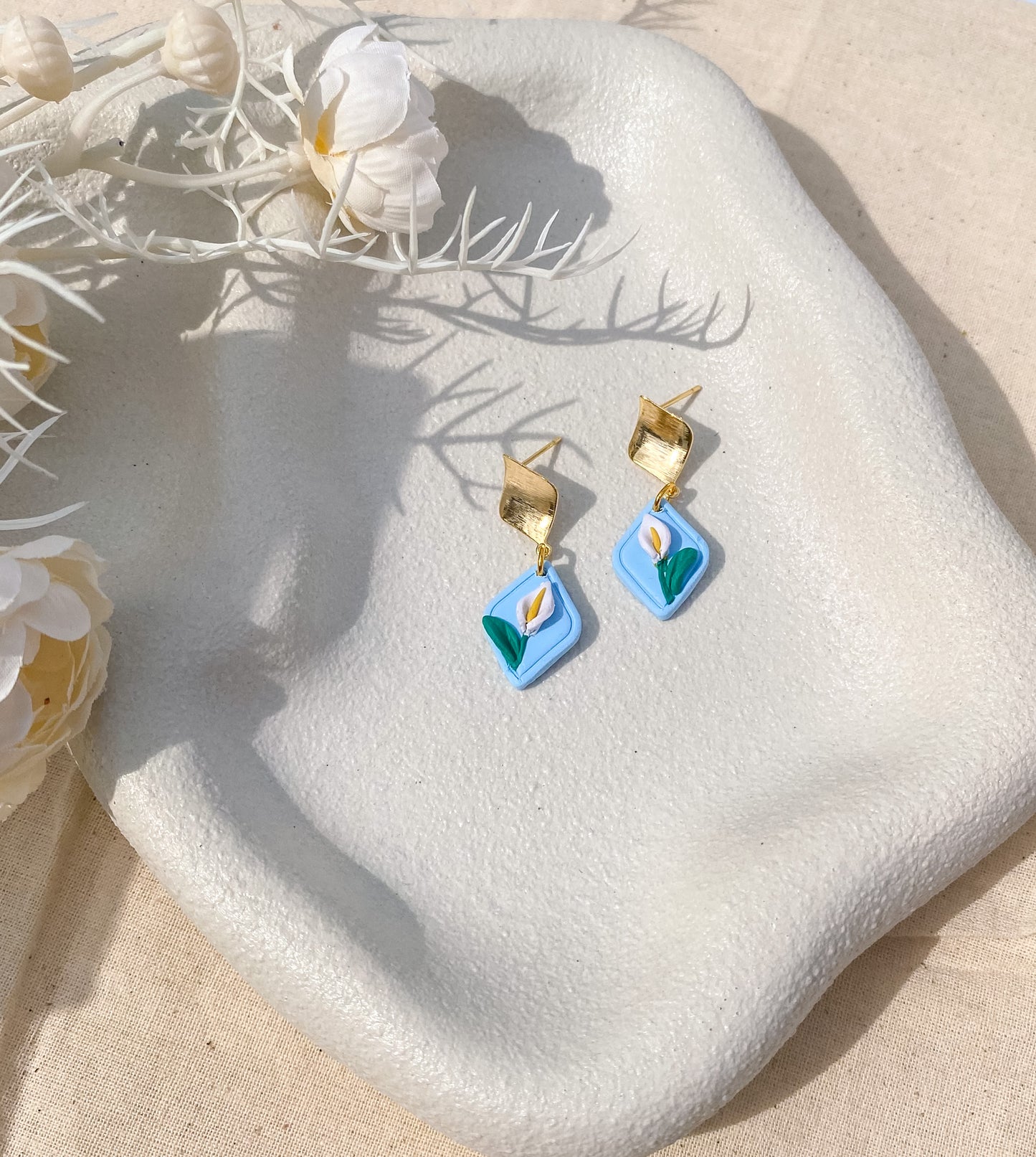 Jasmine Clay Earrings