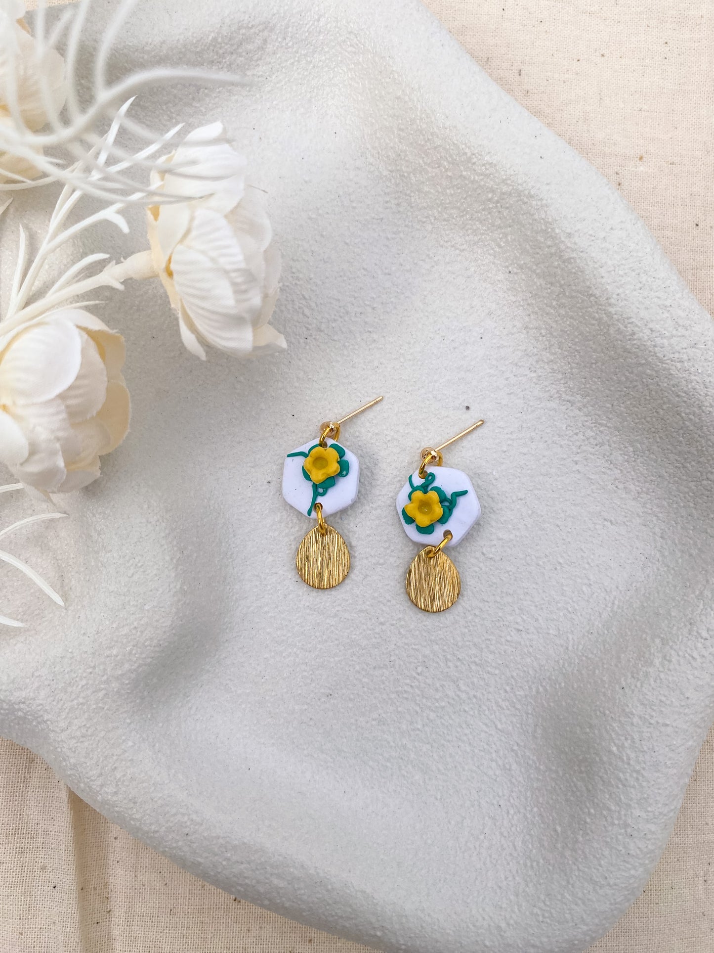 Tiana Clay Earrings