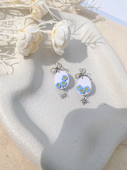 Cinderella Clay Earrings