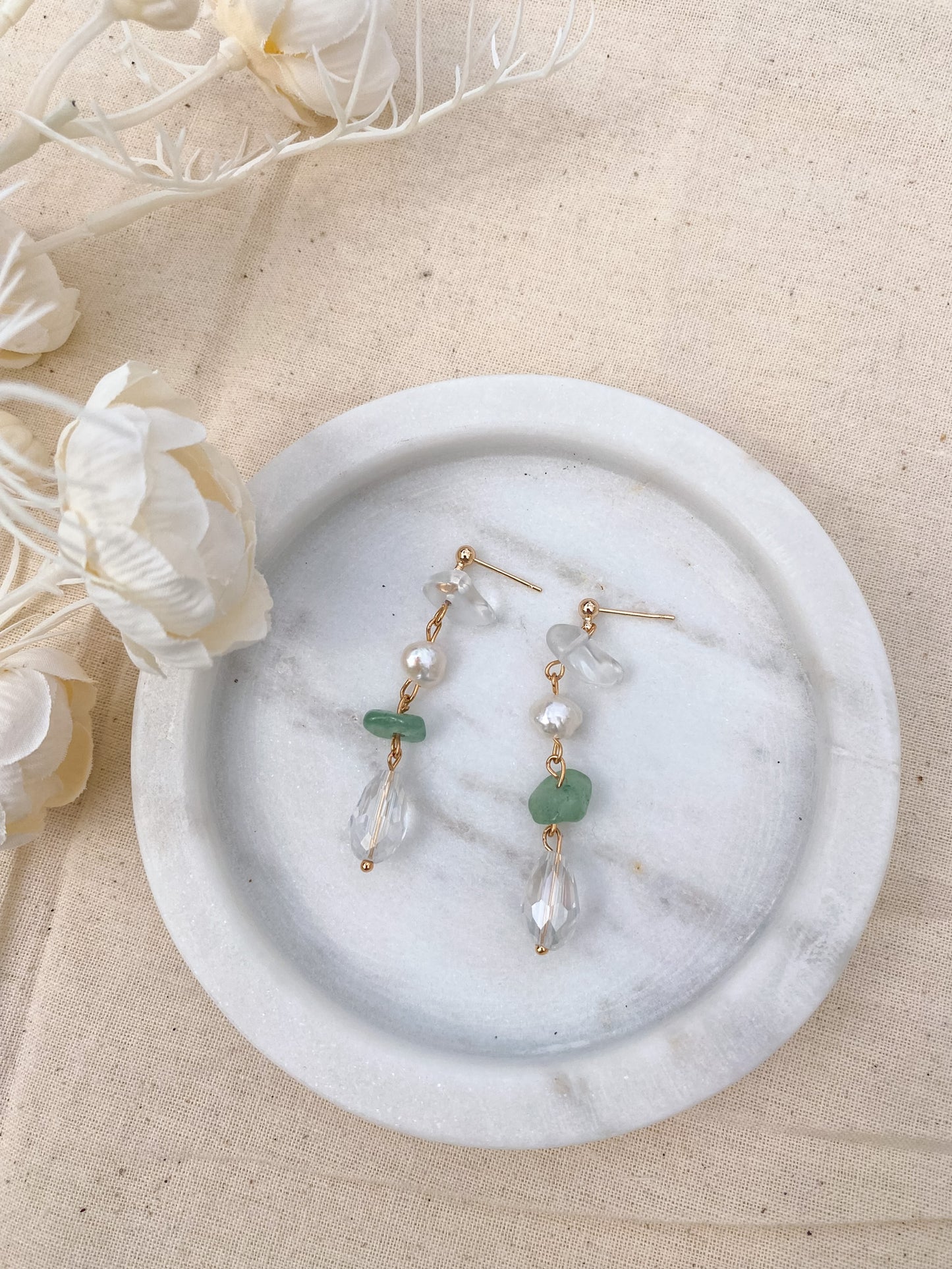 Jasmine Drop Earrings