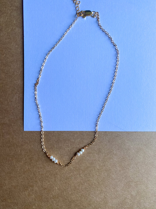 Double Freshwater Pearl Necklace