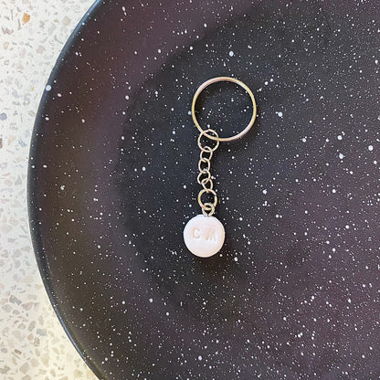 Personalised Letter Keyring with Daisy